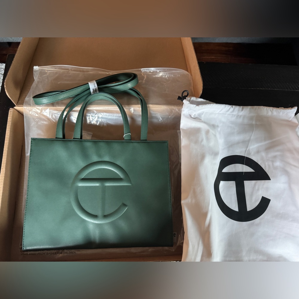 Telfar Olive Green Tote Bag